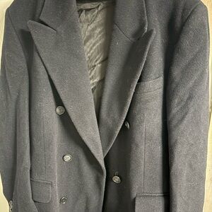 Classic Black Men's Coat